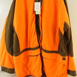 parka  vert orange taille xxl neuf