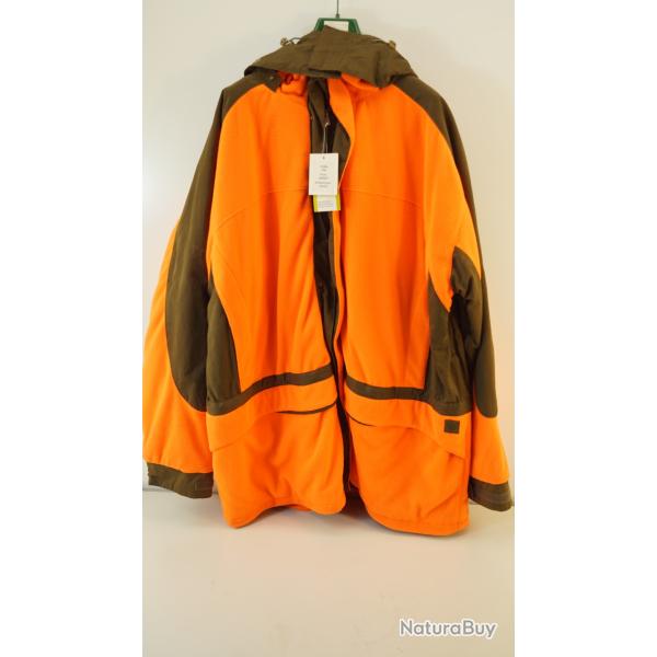 parka  vert orange taille xxl neuf
