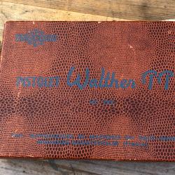 boite de Walther pp avec ses papiers et  mode d'emploi