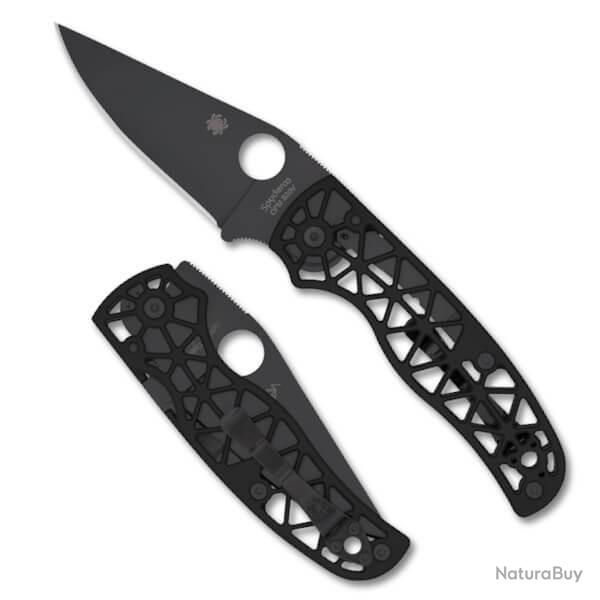 Couteau pliant Spyderco Edgerati noir