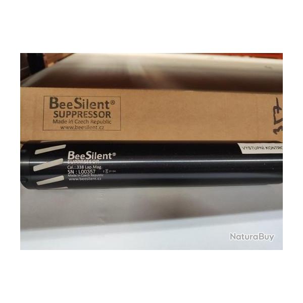 Mod�rateur de son Beesilent Tous Calibres 235mm du 22LR au 338 Lapua Mag livr� sans Adaptateur