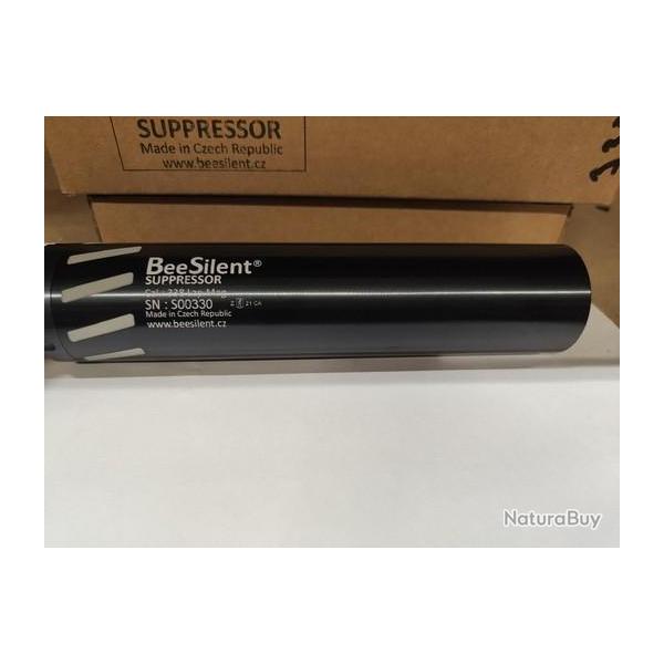 Mod�rateur de Son Beesilent Tous Calibres 195mm du 22LR au 338 Lapua livr� sans adaptateur