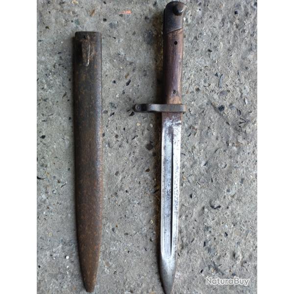 Vend ba�llonnette pour fusil Mauser