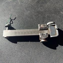 Hausse avec reglage en d&eacute;rive plus axe de fixation pour Lee Enfield SMLE N&deg; 1 MKIII