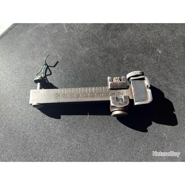 Hausse avec reglage en d�rive plus axe de fixation pour Lee Enfield SMLE N� 1 MKIII