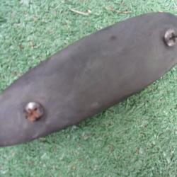 talon de crosse caoutchout&eacute;e 128,3 mm