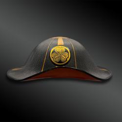CASQUE appel&eacute; JINGASA de type Sorikasa / Hashori-gasa - Japon - P&eacute;riode Edo (1603-1868)