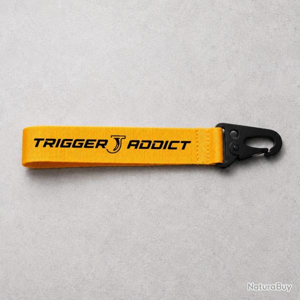 Porte-cl� Tir Sportif - Trigger Addict - D�tente - Jaune