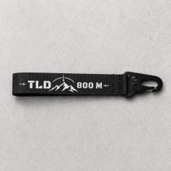 Porte-cl&eacute; Tir Sportif - TLD 800 m&egrave;tres - Noir