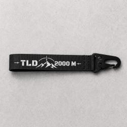 Porte-cl&eacute; Tir Sportif - TLD 2000 m&egrave;tres - Noir