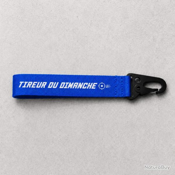 Porte-cl� Tir Sportif - Tireur du dimanche - Bleu