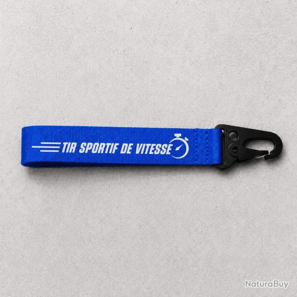 Porte-cl� Tir Sportif - Tir sportif de vitesse - Bleu