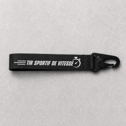 Porte-cl&eacute; Tir Sportif - Tir sportif de vitesse - Noir