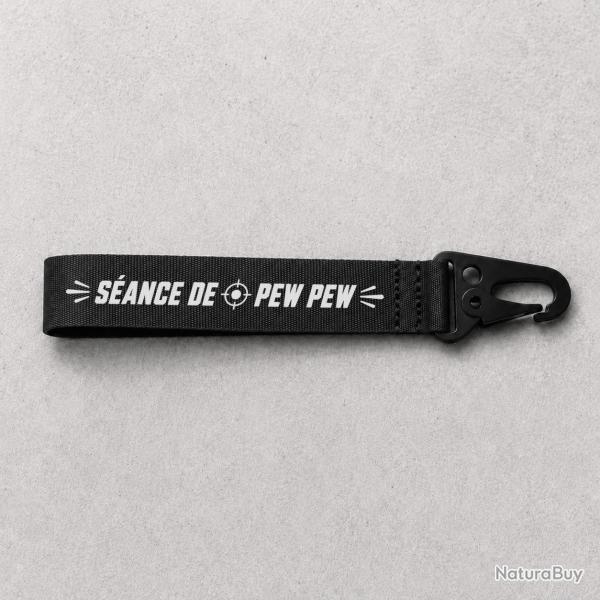 Porte-cl� Tir Sportif - S�ance de Pew Pew - Noir