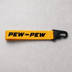 Porte-cl&eacute; Tir Sportif - Pew-Pew - Jaune