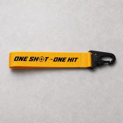 Porte-cl&eacute; Tir Sportif - One Shot - One Hit - Jaune