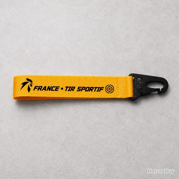 Porte-cl� Tir Sportif - France - Tir sportif - Jaune