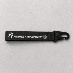Porte-cl&eacute; Tir Sportif - France - Tir sportif - Noir