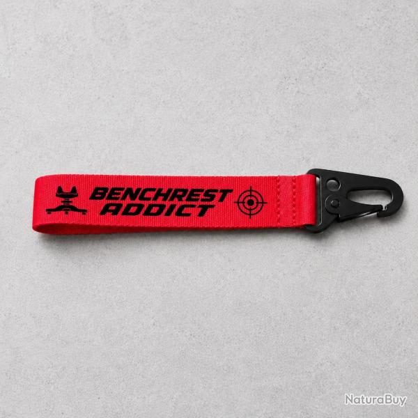 Porte-cl� Tir Sportif - Benchrest Addict - Rouge