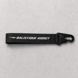 Porte-cl&eacute; Tir Sportif - Balistique Addict - Balle - Noir