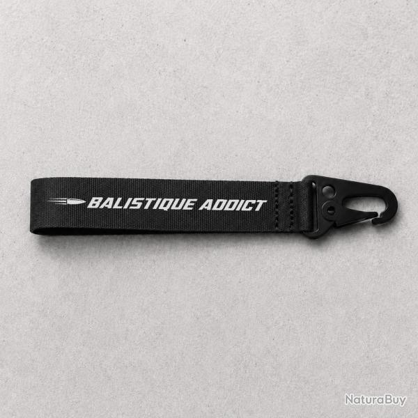 Porte-cl� Tir Sportif - Balistique Addict - Balle - Noir