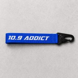 Porte-cl&eacute; Tir Sportif - 10.9 Addict - Noir - Bleu
