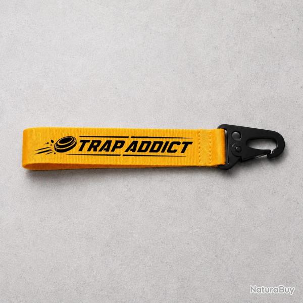 Porte-cl� Ball Trap - Trap Addict - Jaune