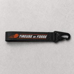 Porte-cl&eacute; Ball Trap - Tireuse de fosse - Noir