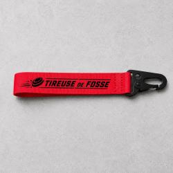 Porte-cl&eacute; Ball Trap - Tireuse de fosse - Rouge