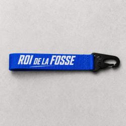 Porte-cl&eacute; Ball Trap - Roi de la fosse - Bleu