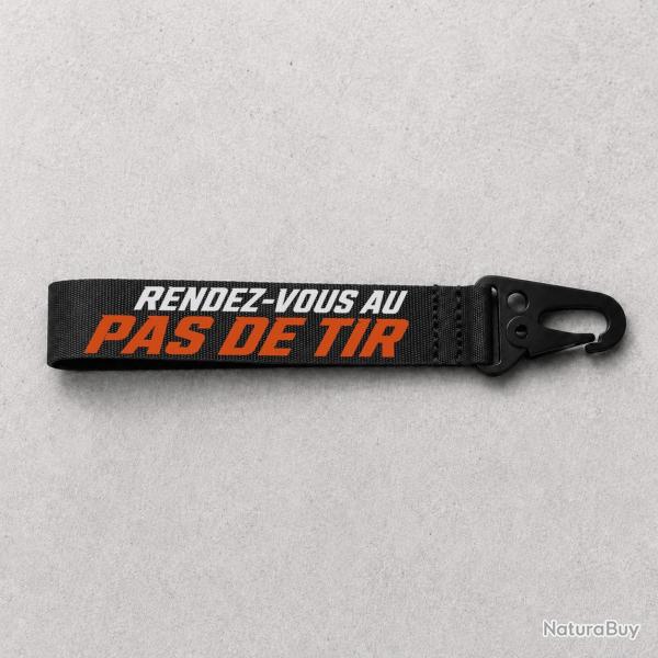Porte-cl� Ball Trap - Rendez-vous au pas de tir - Noir