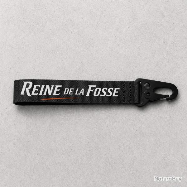 Porte-cl� Ball Trap - Reine de la fosse - Noir