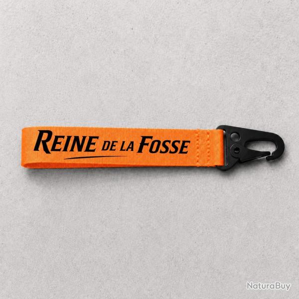 Porte-cl� Ball Trap - Reine de la fosse - Orange