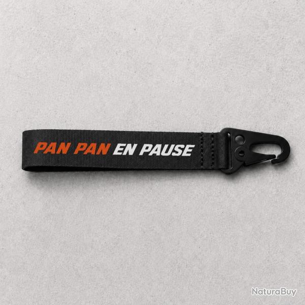 Porte-cl� Ball Trap - Pan Pan en pause - Noir