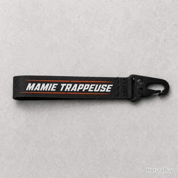 Porte-cl� Ball Trap - Mamie trappeuse - Noir