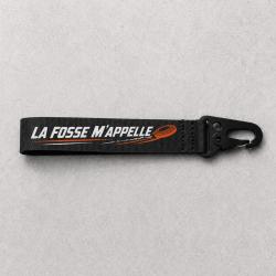 Porte-cl&eacute; Ball Trap - La fosse m'appelle - Noir