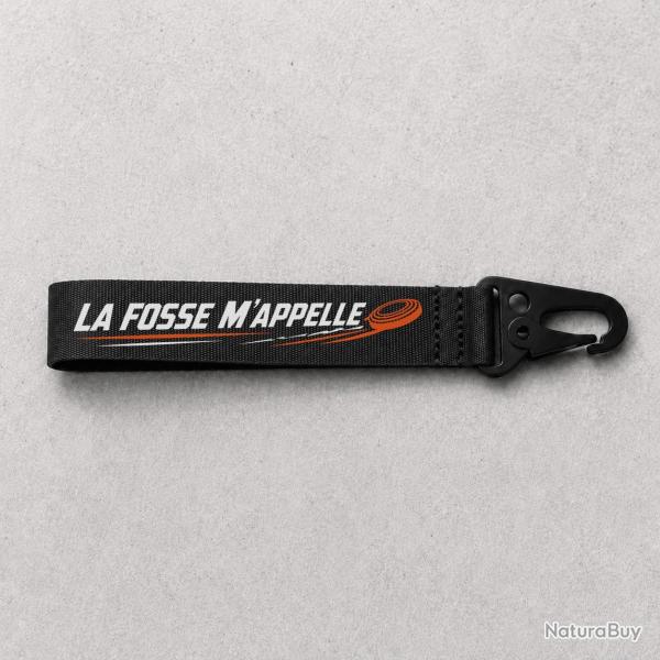 Porte-cl� Ball Trap - La fosse m'appelle - Noir