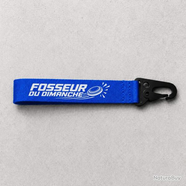 Porte-cl� Ball Trap - Fosseur du dimanche - Bleu