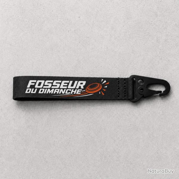 Porte-cl� Ball Trap - Fosseur du dimanche - Noir