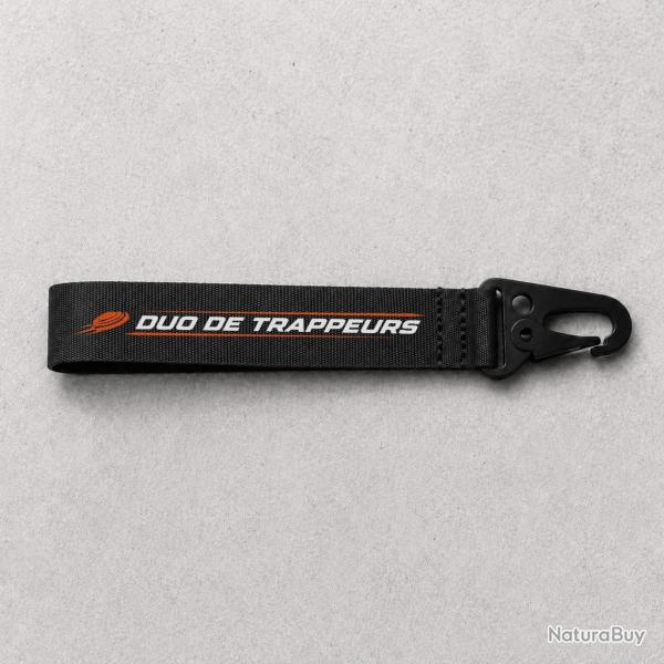 Porte-cl� Ball Trap - Duo de trappeurs - Noir