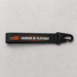 Porte-cl&eacute; Ball Trap - Casseur de plateaux - Noir