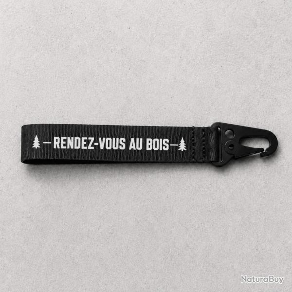 Porte-cl� Chasse - Rendez-vous au bois - Noir