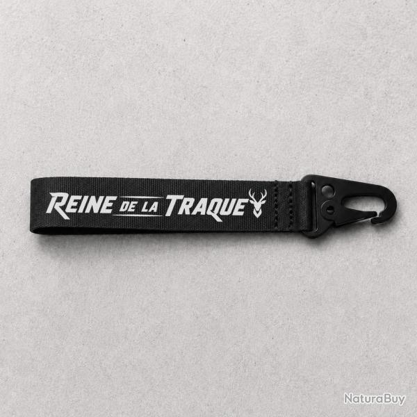 Porte-cl� Chasse - Reine de la traque - Noir