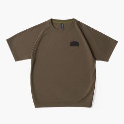 Tee shirt MEGABASS x BRIEFING Jolly roger emblem t-shirt olive M