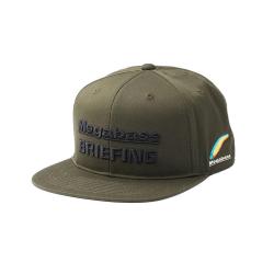 Casquette MEGABASS x BRIEFING Flat visor cap olive