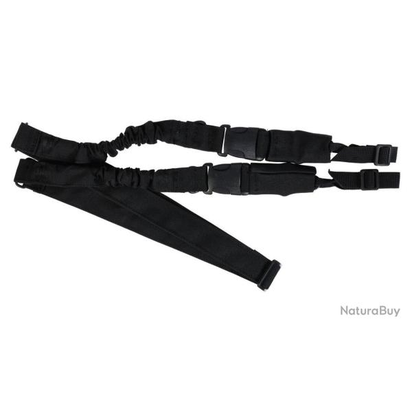 SANGLE 2 POINTS EXTRACTION RAPIDE 2 POINTS COULEUR NOIR DELTA TACTICS