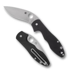 Couteau pliant Spyderco "RETRACT"  G10 noir