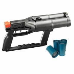 Pistolet de D&eacute;fense Verney-Carron Security Flash Ball Compact Cal.44MM Noir SA 2Cps + 8 Cartouches