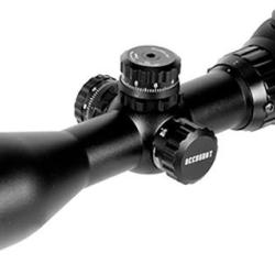 Lunette Scout UTG Long Eye Relief 2-7X44 AO Ret. Mildot Lumineux &agrave; colliers &oslash;30MM