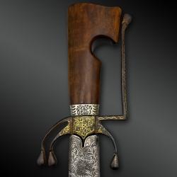 SABRE Nimcha de type meknassi - Maroc - XIXe si&egrave;cle